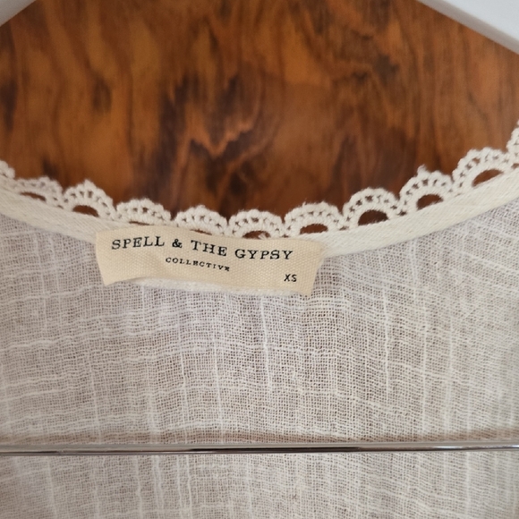 Spell And The Gypsy Abigail Lace Mini Dress - Picture 3 of 5